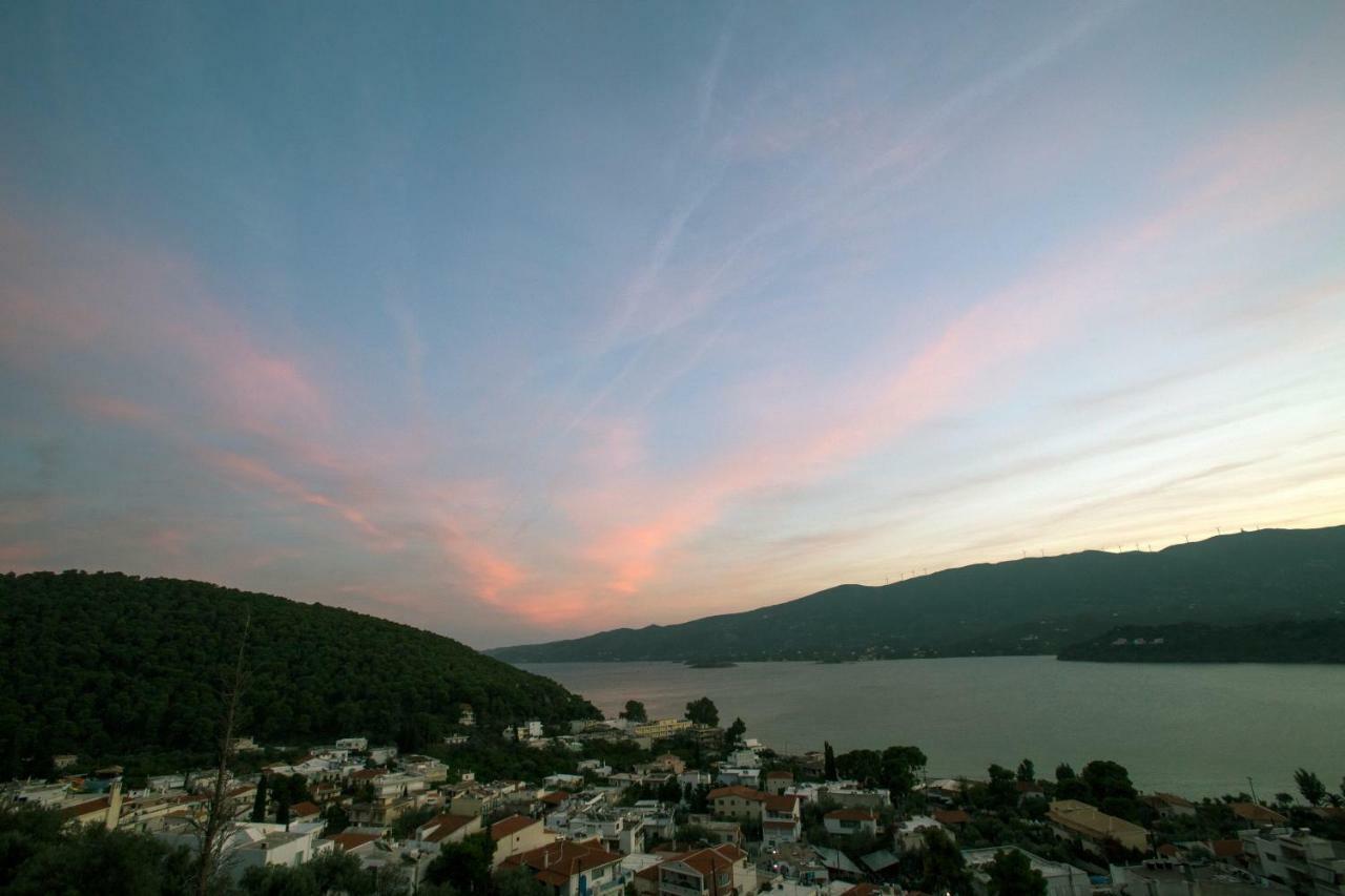 Kalavria Luxury Suites - Magnificent Sea View Of Poros Poros Town Exterior foto